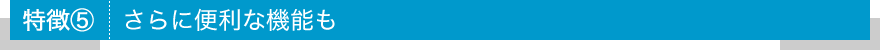 特徴5