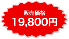 販売価格19800円